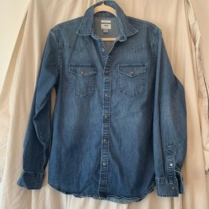 Old Navy Denim Shirt Men’s